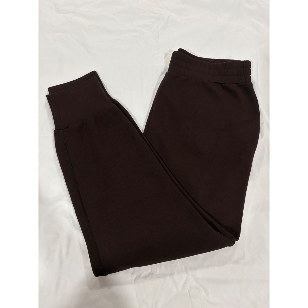 Varley Doublesoft The Slim Cuff Pant 27.5 Chocolate Brown Size XL Minimalist